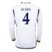 Maillot de foot Real Madrid David Alaba #4 Domicile vêtements 2023-24 Manches Longues